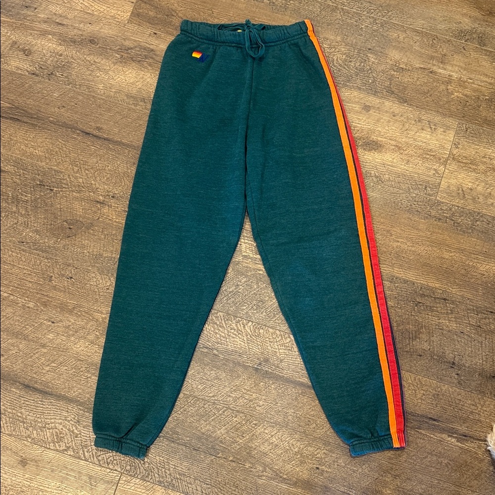 Aviator Nation Green sweatpants